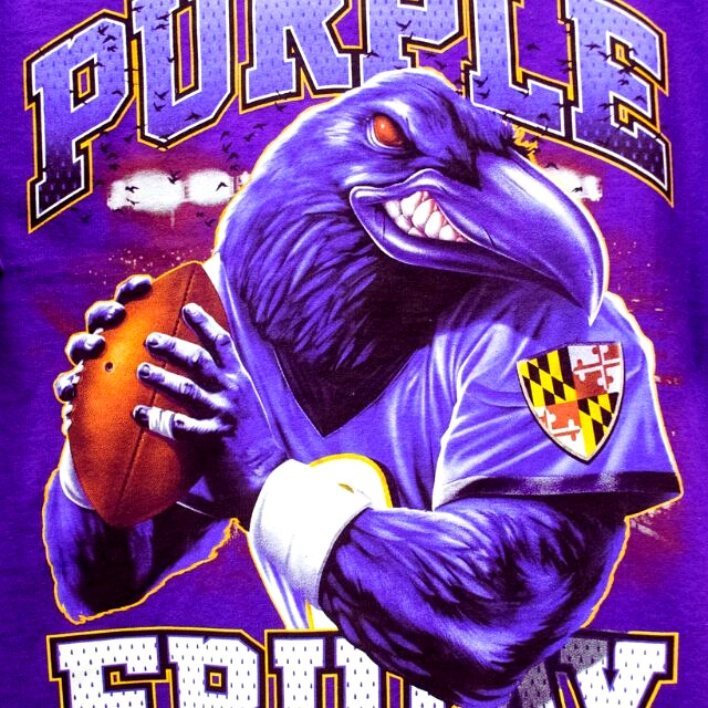 Purple Friday sports print