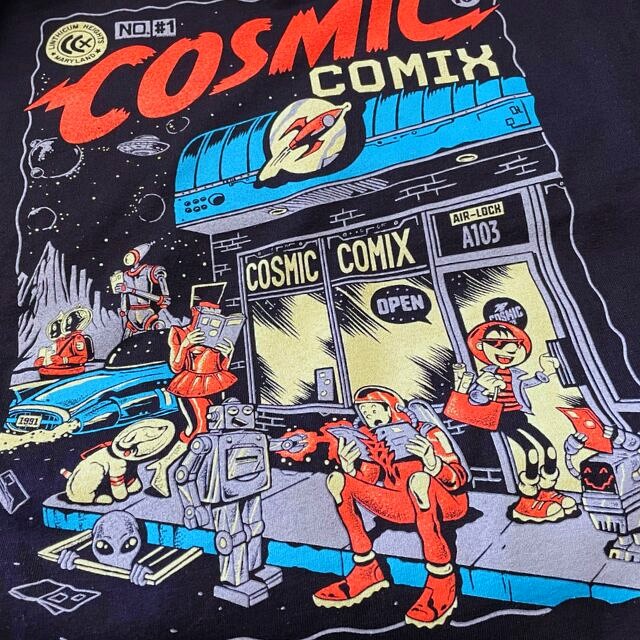 Cosmic Comix comic art print