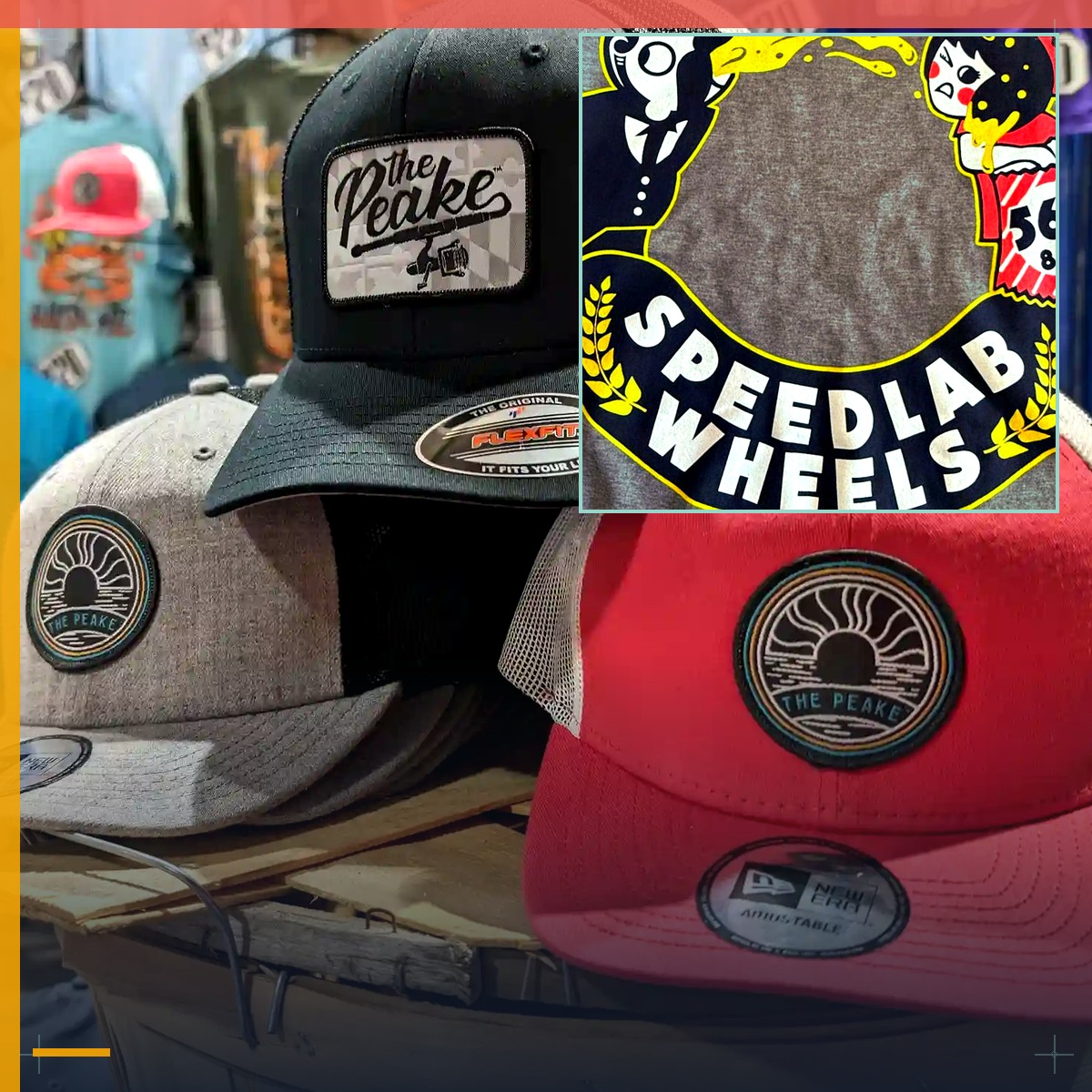Custom hats and caps
