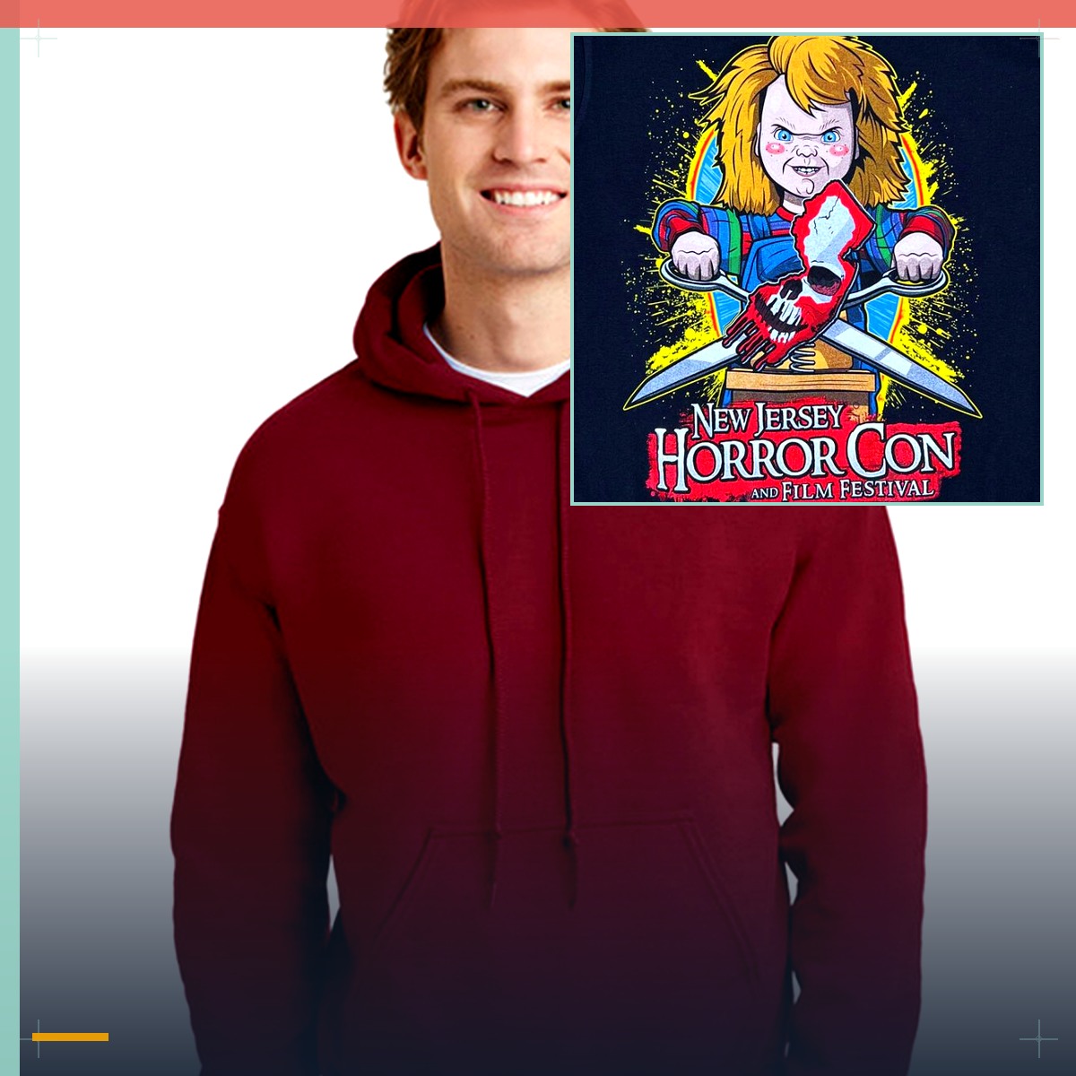 Custom printed hoodies and sweatshirts