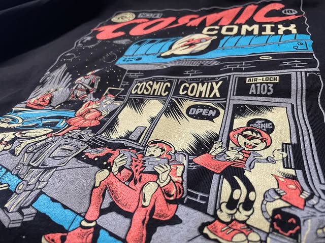 Cosmic Comix print